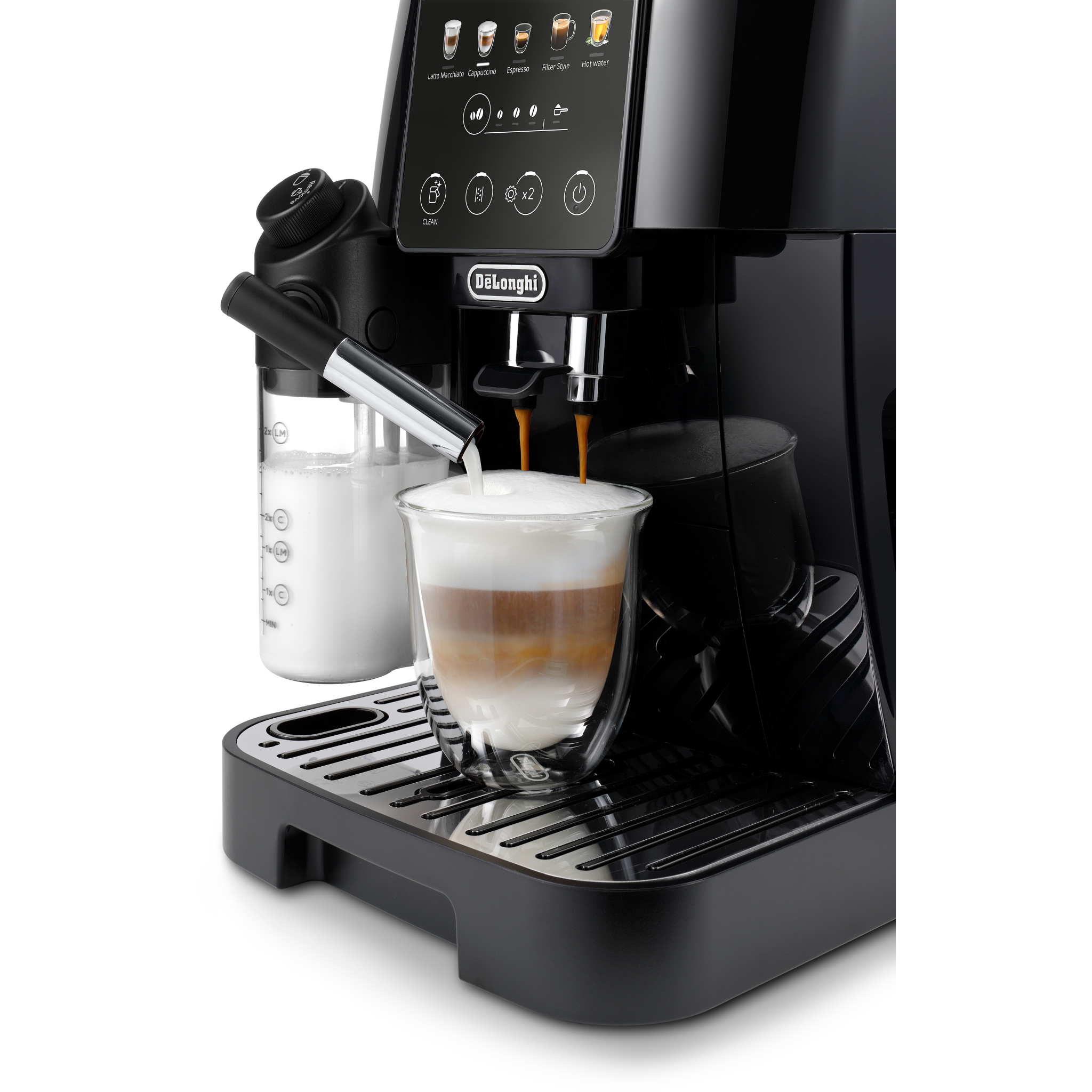 8004399035492 DeLonghi FEB2291.B Magnifica Start Pop Milk espressomaskine Husholdning,Kaffe,Espressomaskiner 2190014918 FEB2291.B