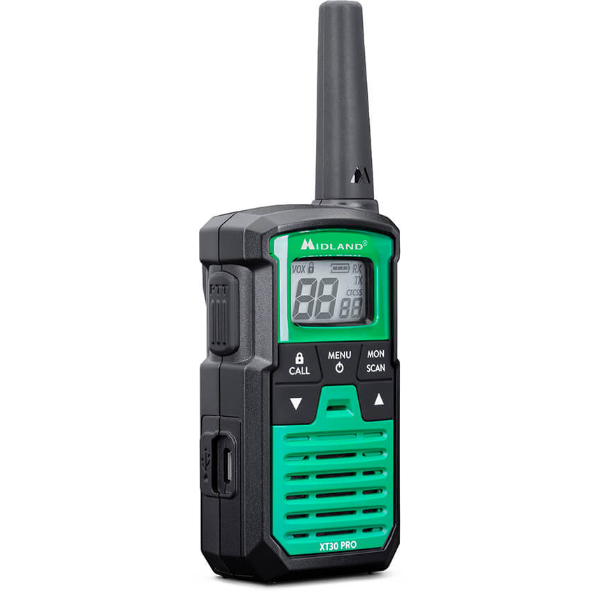 8011869203886 MIDLAND XT30 Pro Black/Green - Walkie Talkie Hus & Have,Smart Home,Diverse 15000001900 C1463