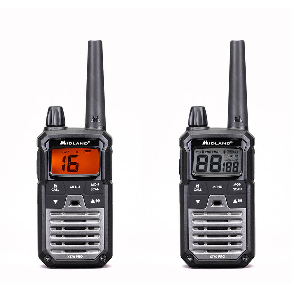 8011869203909 MIDLAND XT70 Pro Duo Black/Dark Grey - Walkie Talkie Hus & Have,Smart Home,Diverse 15000001920 C1465