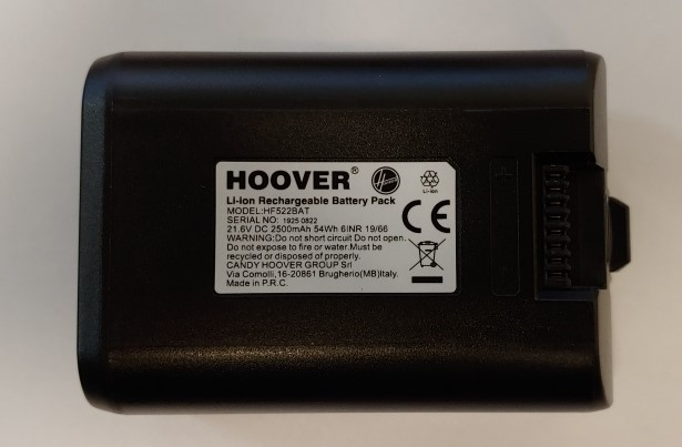 8016361998308 Hoover HF522 serien - Batteri Hus & Have,Støvsugere,Tilbehør støvsugere 4200983080 HF522 serien