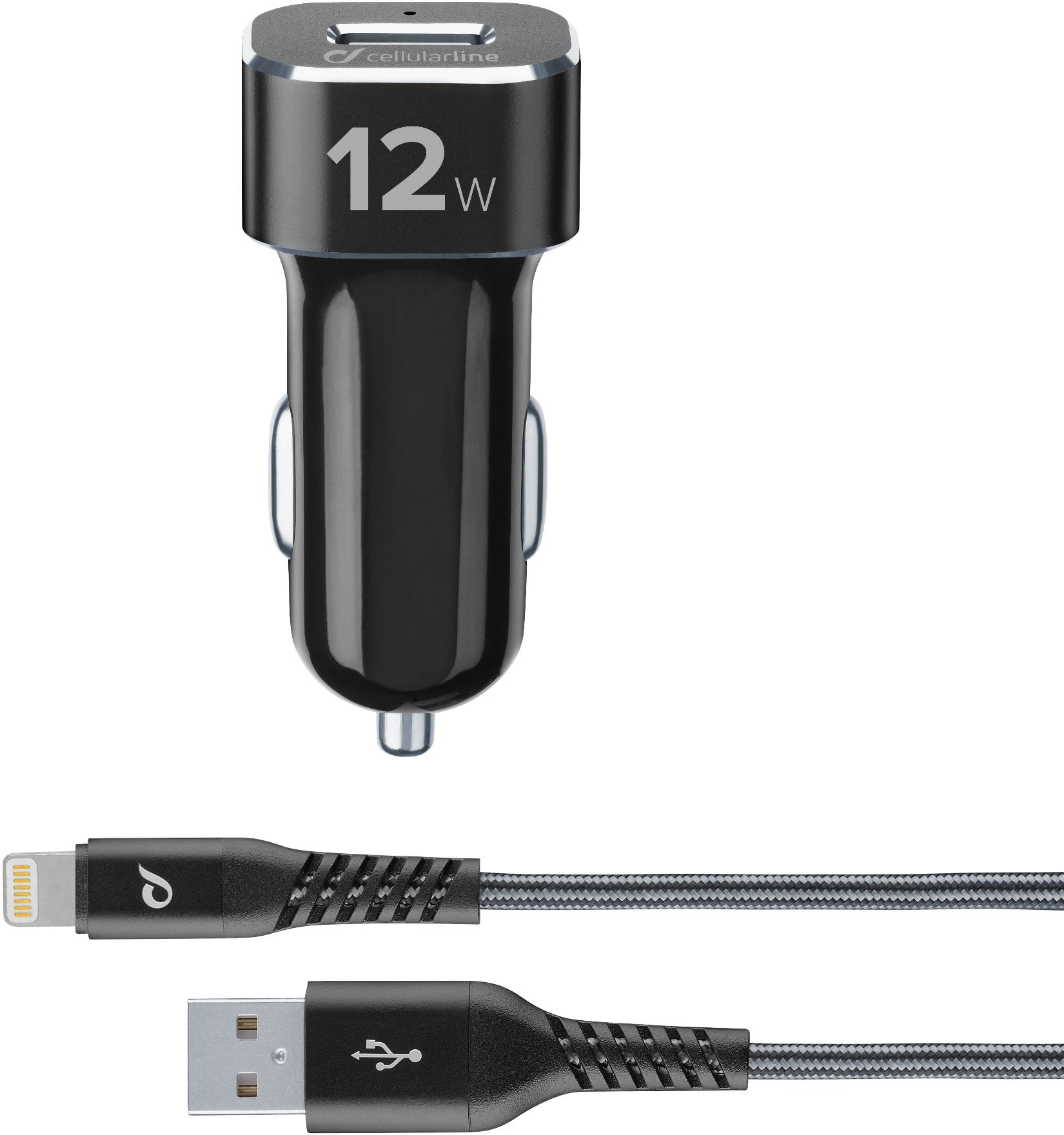 8018080334580 Cellularline 12-24V Tetra Force Extreme Charger Kit 12W, Lig Telefon & GPS,Tilbehør mobiltelefoner,Tilbehør til iPhone 17300000420 102424
