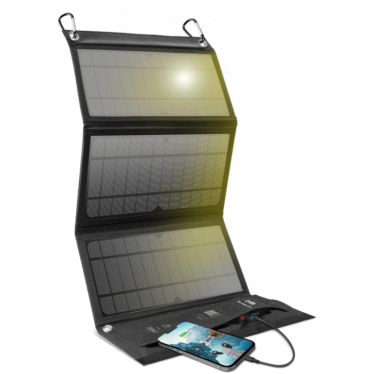 8018417436802 SBS Transportabel oplader med solceller, 21W Hus & Have,Smart Home,Diverse 22900003300 TESOLARCHG21W