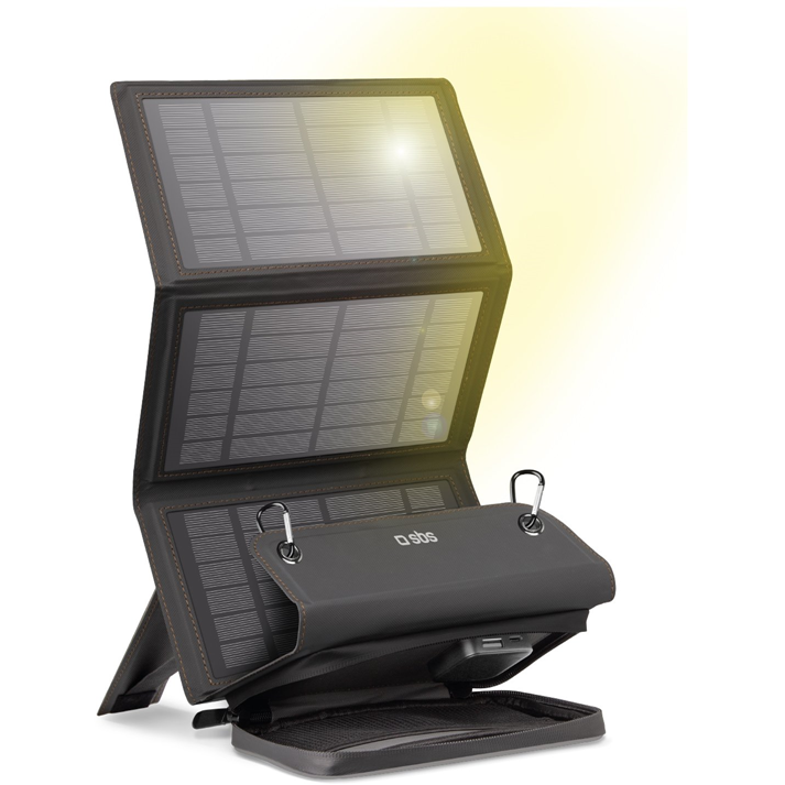 8018417452369 SBS Transportabel oplader med solceller, 30W Hus & Have,Smart Home,Diverse 22900003350 TESOLARCHG30W