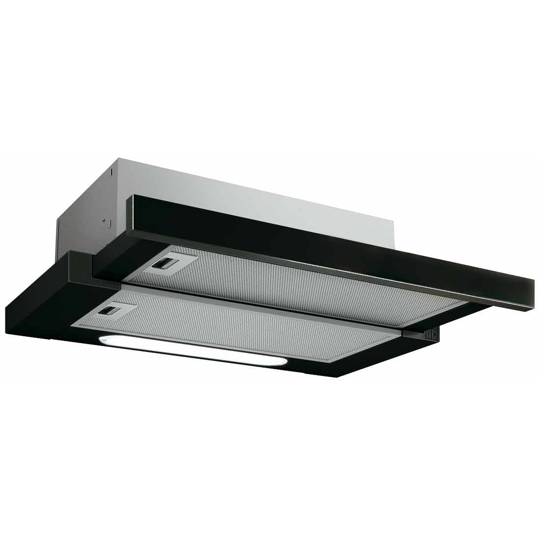 Eico 5933 Elite 14 LUX 60 BL - Skabsintegreret emhætte