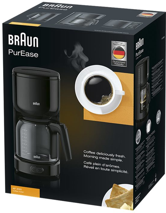 8021098320148 Braun KF3120BK - Kaffemaskine Husholdning,Kaffe,Kaffemaskiner 74600001420 KF3120BK