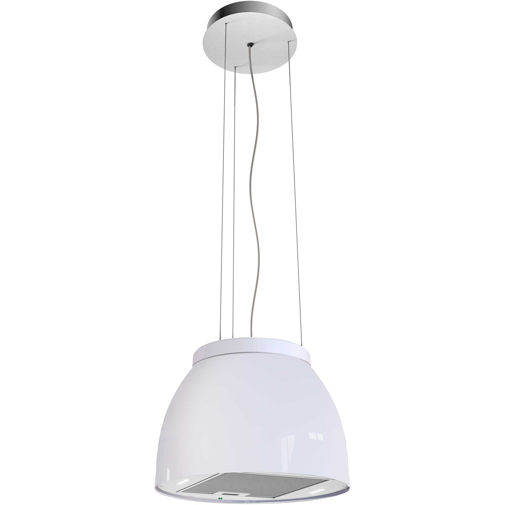 Eico Luna W - Link-2 - Frithængende wirehængt emhætte