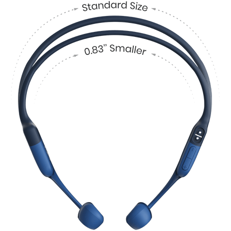 810092672067 SHOKZ OpenRun Mini Blue - Bone Conduction open-ear headphone TV & HIFI,Hovedtelefoner,In-ear hovedtelefoner 15800000930 S803MBL