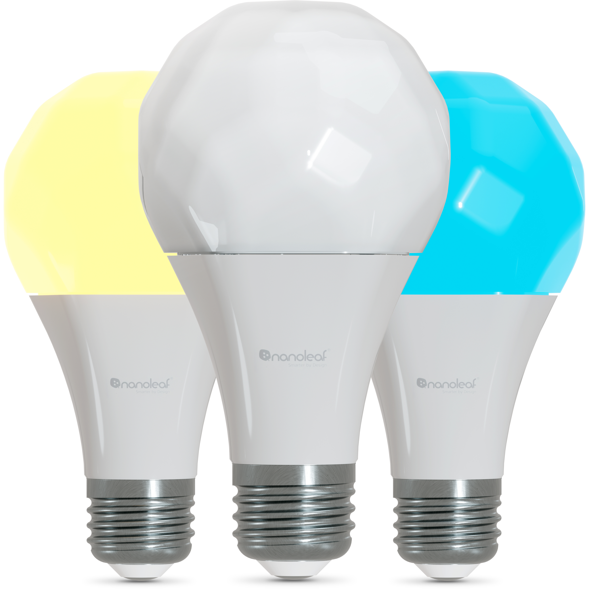 840102703528 Nanoleaf Essentials Smart A19 Bulb 800Lm E27 3PK Hus & Have,Smart Home,Smart belysning 15600002630 NL45-0800WT240E27-3PK
