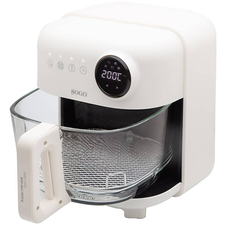 8425490138569 Sogo Airfryer med glasbeholder - Airfryer Husholdning,Madtilberedning,Airfryer 19200002060 FRE-SS-10870