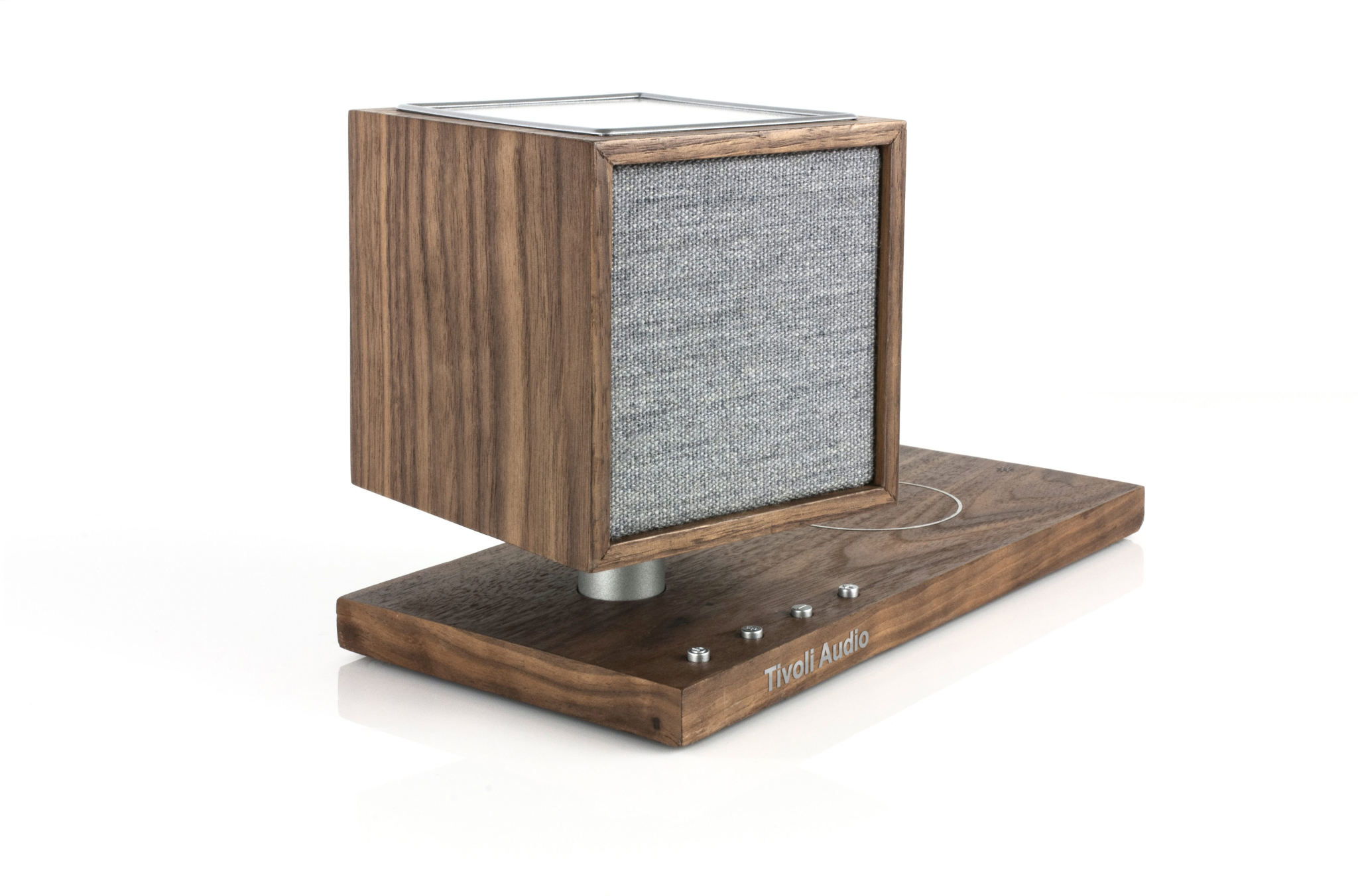 850003501086 Tivoli Audio Revive - Walnut/Grey - Bluetooth højttaler TV & HIFI,Trådløs lyd,Bluetooth højttalere 15400000570 REV-0108-UKEU
