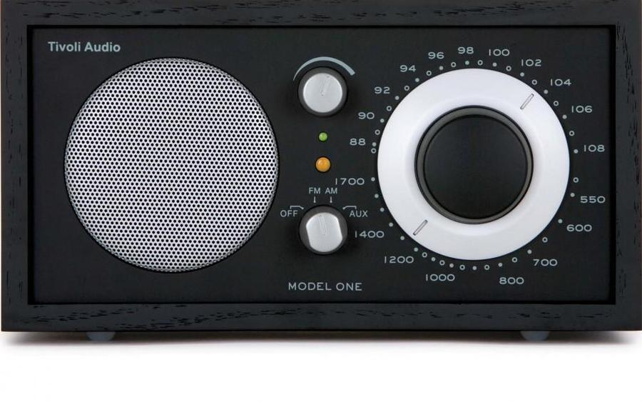 850003501765 Tivoli Audio Model One, black/black/silver - FM/AM Radio TV & HIFI,Lyd,Radioer 15400000660 M1-0176-ROW