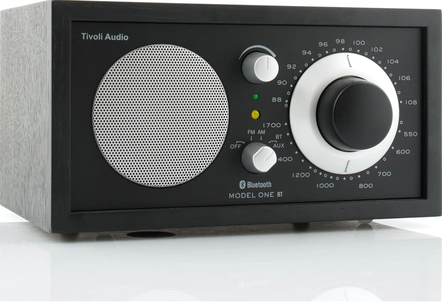 850003501819 Tivoli Audio Model One BT, black/black/silver - FM/AM Radio TV & HIFI,Lyd,Radioer 15400000710 M1BT-0181-ROW