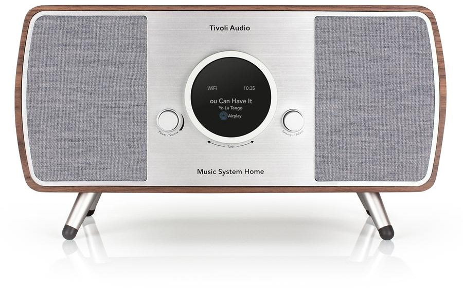 850013894109 Tivoli Audio Music System Home Gen2, walnut/grey - All-in-on TV & HIFI,HIFI,Stereoanlæg 15400000920 MSYH2-9410-EU