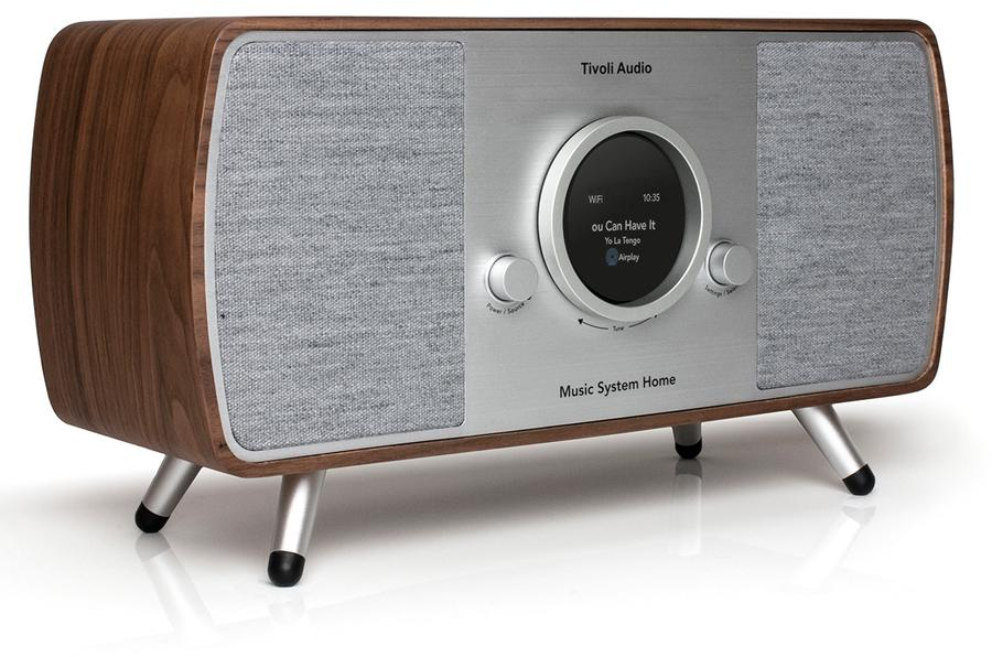 850013894109 Tivoli Audio Music System Home Gen2, walnut/grey - All-in-on TV & HIFI,HIFI,Stereoanlæg 15400000920 MSYH2-9410-EU