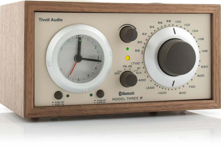 850013894413 Tivoli Audio Model Three BT USB, walnut/beige - DAB+/FM Radi TV & HIFI,Lyd,DAB radioer 15400000800 M3USB-9441-ROW