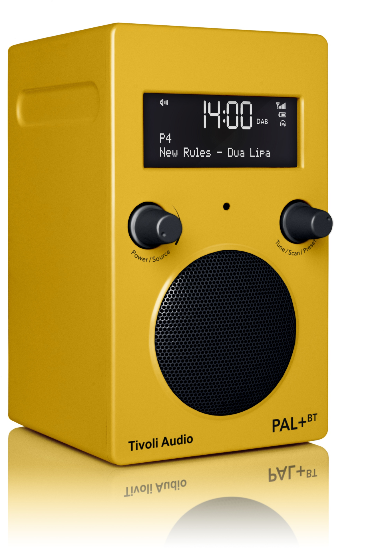 850013894857 Tivoli Audio Classic PAL+BT, yellow - DAB+/FM Radio med blue TV & HIFI,Lyd,DAB radioer 15400001000 PPBT-9485-UNL
