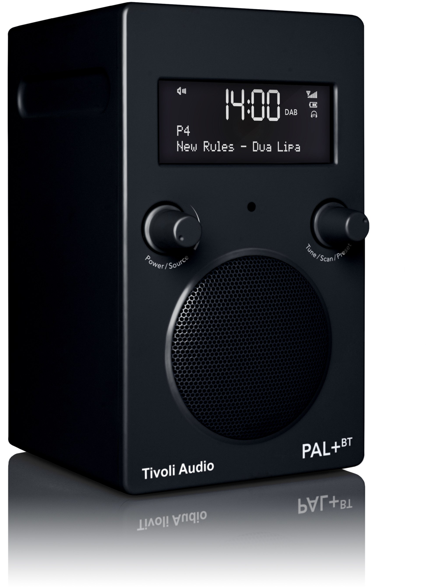 850022506017 Tivoli Audio Classic PAL+BT, black - DAB+/FM Radio med bluet TV & HIFI,Lyd,DAB radioer 15400000960 PPBT-0601-UNL