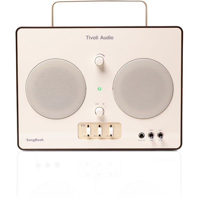 850022506413 Tivoli Audio SongBook, Cream/Brown - Analog EG/AUX In/Forfor TV & HIFI,Trådløs lyd,Bluetooth højttalere 15400001070 SB-0641-UNL