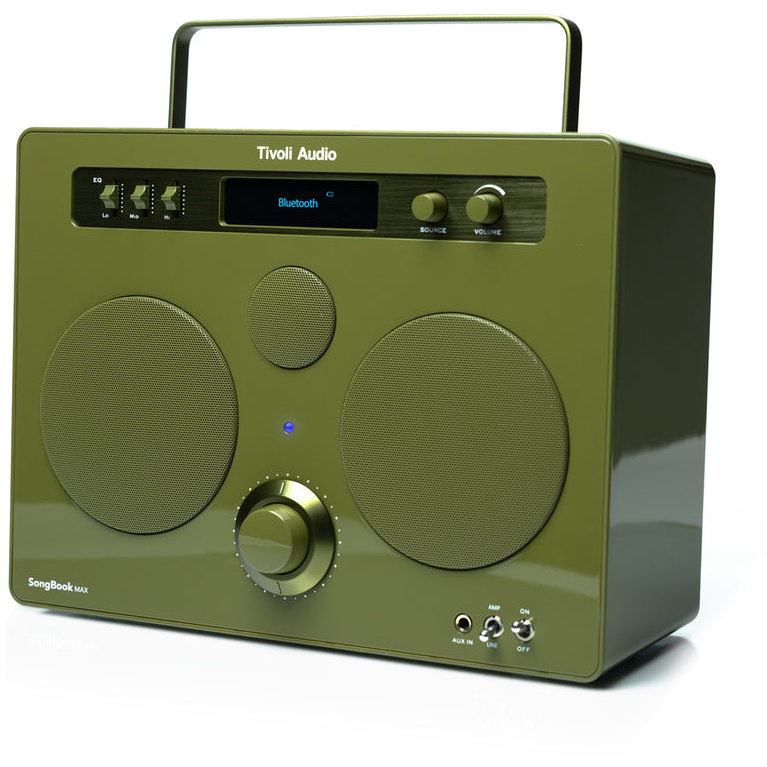 850022506482 Tivoli Audio SongBook MAX, Green - Analog EG/AUX In/DAB+/FM/ TV & HIFI,Lyd,DAB radioer 15400001080 SBMP-0648-ROW