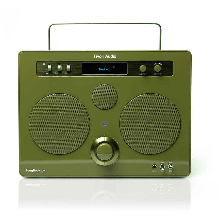 850022506482 Tivoli Audio SongBook Max, Green - Analog EG/AUX In/Forforst TV & HIFI,Lyd,DAB radioer 2190005614 SBMP-0648-ROW