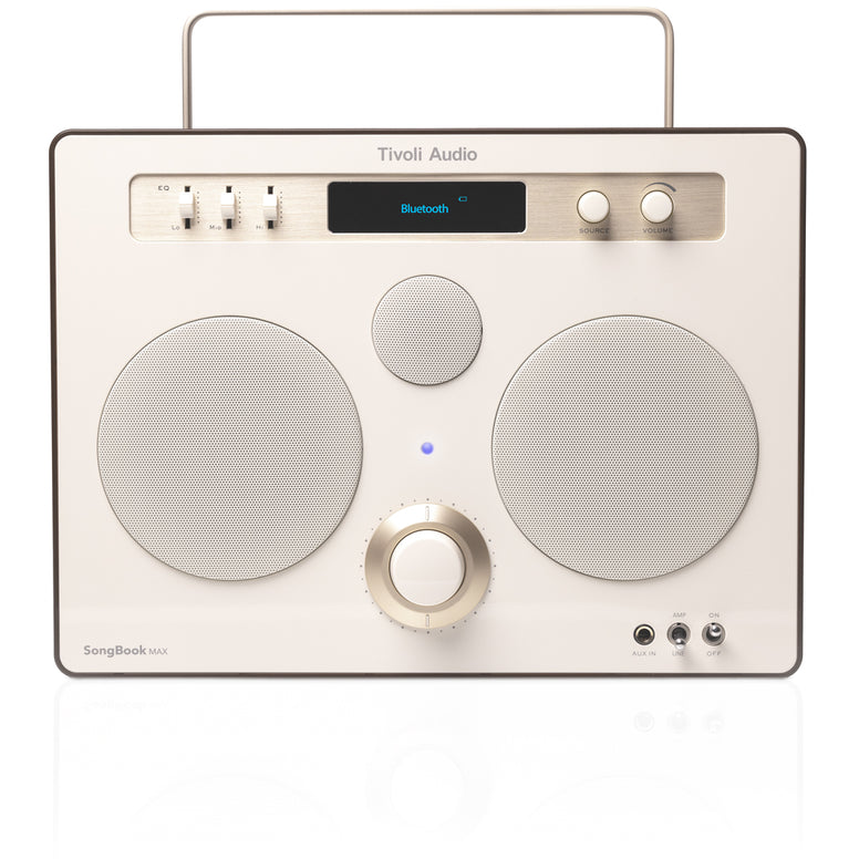 850022506499 Tivoli Audio SongBook MAX, Cream/Brown - Analog EG/AUX In/DA TV & HIFI,Lyd,DAB radioer 15400001090 SBMP-0649-ROW