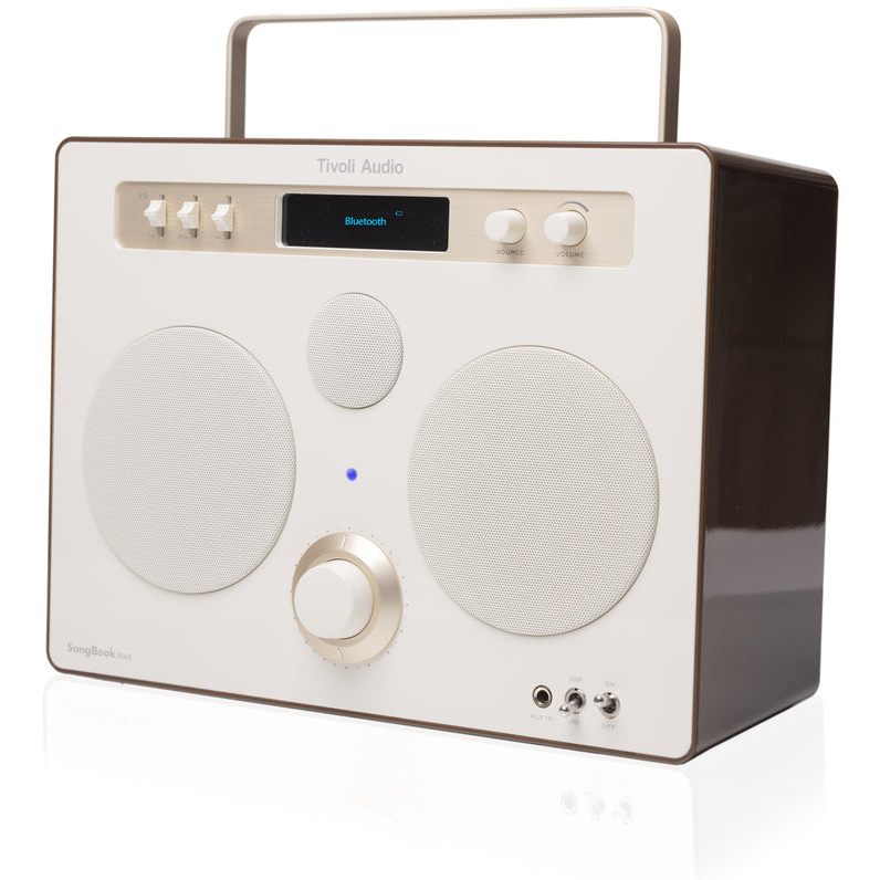850022506499 Tivoli Audio SongBook MAX, Cream/Brown - Analog EG/AUX In/DA TV & HIFI,Lyd,DAB radioer 15400001090 SBMP-0649-ROW