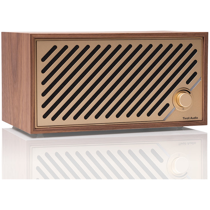 850022506505 Tivoli Audio Model Two Digital, Walnut/Gold - Airplay 2/AUX TV & HIFI,Trådløs lyd,Bluetooth højttalere 15400001100 M2D-0650-UNL