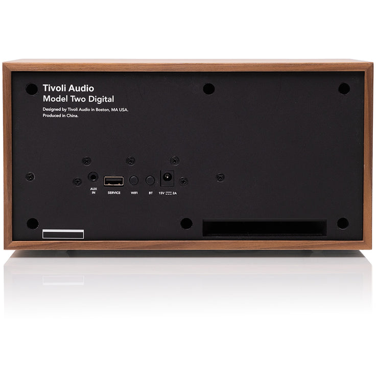 850022506505 Tivoli Audio Model Two Digital, Walnut/Gold - Airplay 2/AUX  TV & HIFI,Trådløs lyd,Bluetooth højttalere 15400001100 M2D-0650-UNL