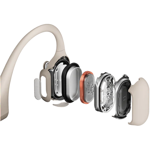 850033806342 SHOKZ OpenRun Pro Beige - Bone Conduction open-ear headphone TV & HIFI,Hovedtelefoner,In-ear hovedtelefoner 15800000840 S810BG