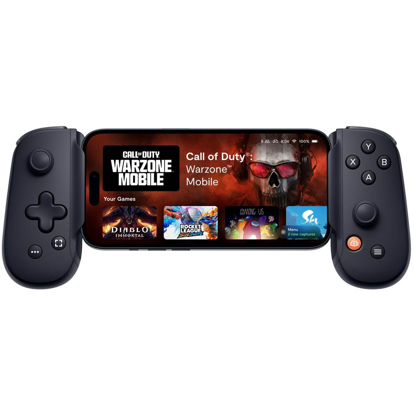 850041963143 Backbone One USB-C Black - Controller Computer & IT,Gaming,Gaming tilbehør 2190005824 BB-51-P-BR