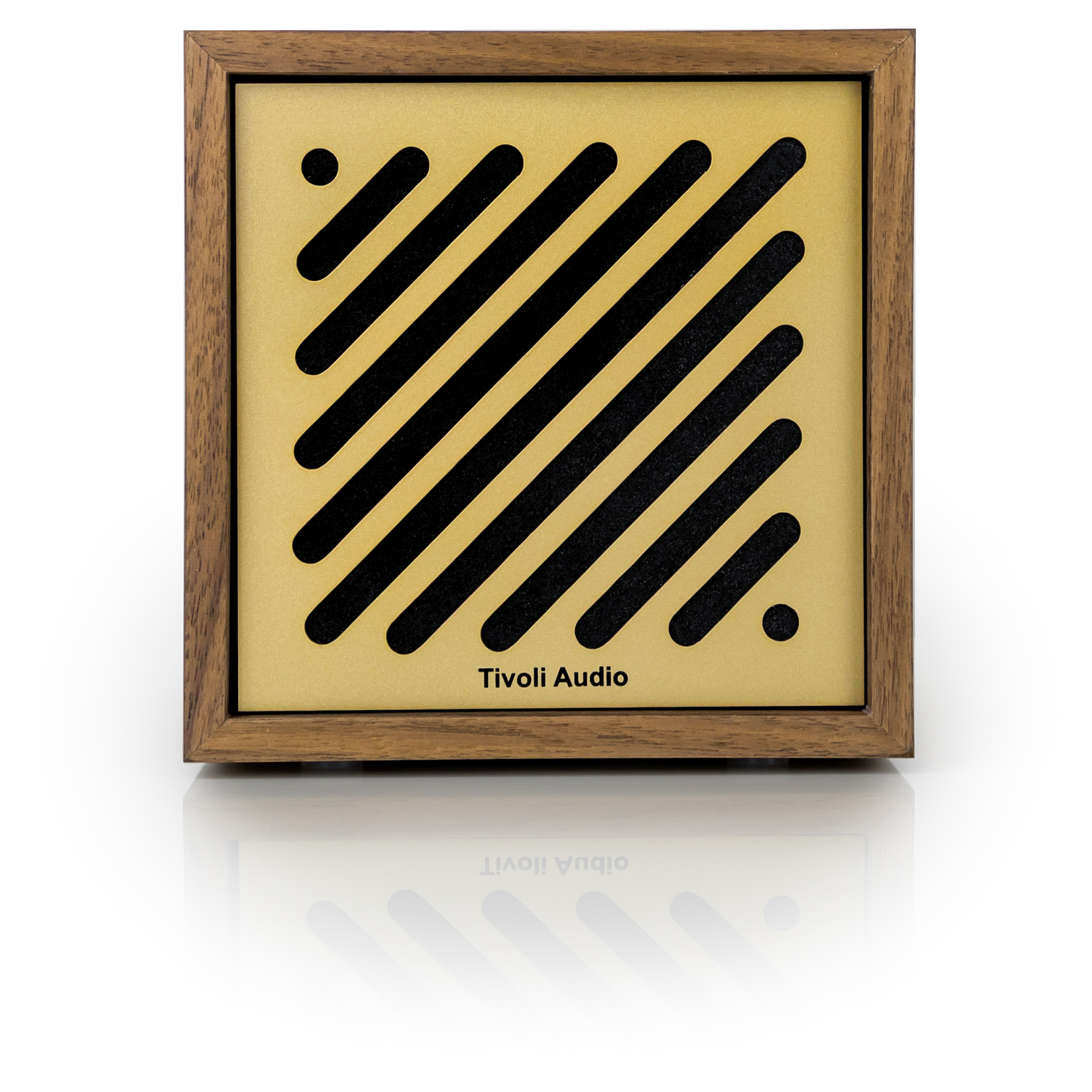 850070430029 Tivoli Audio Boutiqe bluetooth højttaler, walnut/gold TV & HIFI,Trådløs lyd,Bluetooth højttalere 15400001320 BTQE-3002-UNL