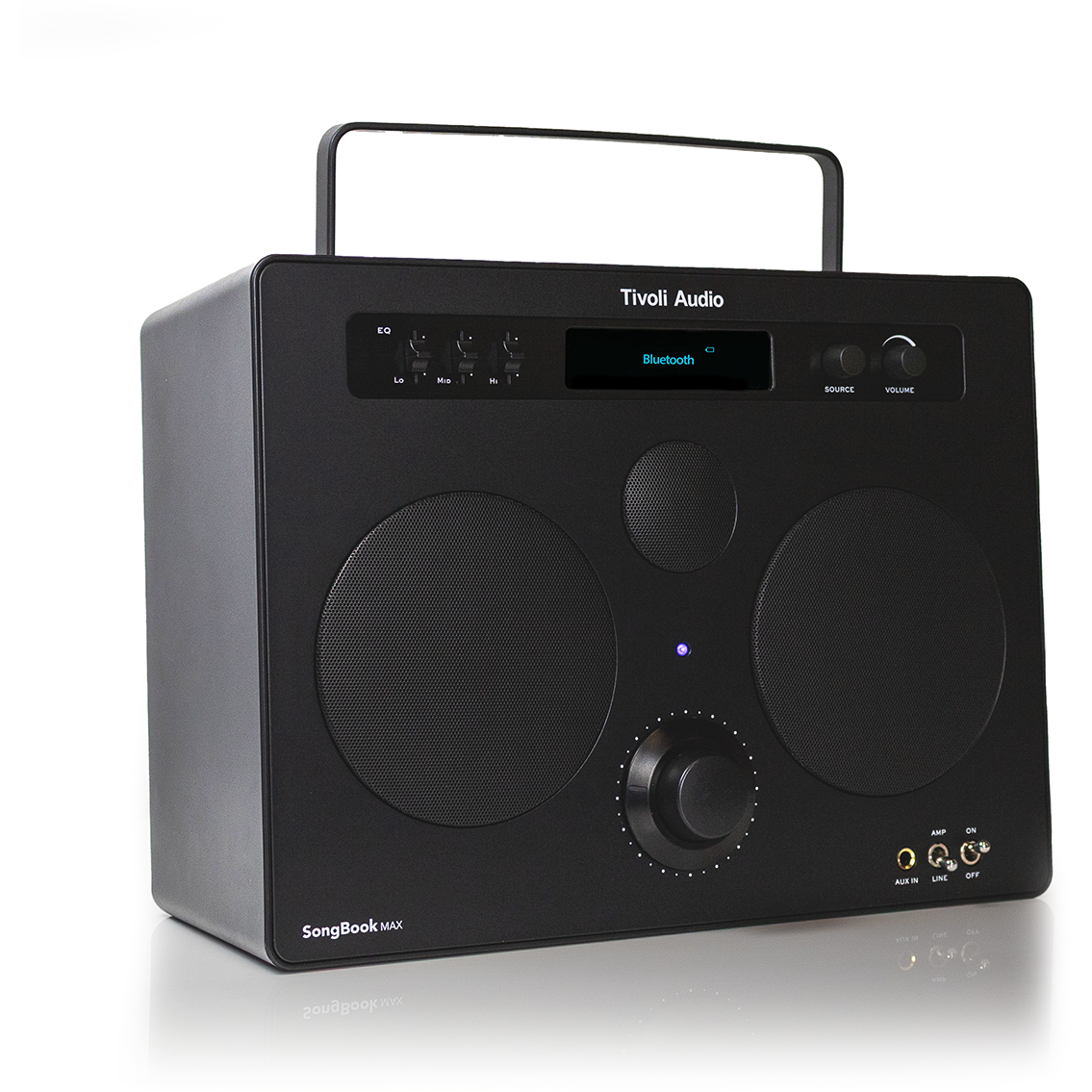 850070430289 Tivoli Audio SongBook MAX, black - Analog EG/AUX In/DAB+/FM/ TV & HIFI,Lyd,DAB radioer 15400001210 SBMP-3028-ROW