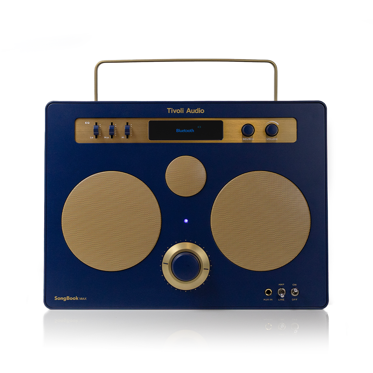 850070430296 Tivoli Audio SongBook MAX, blue - Analog EG/AUX In/DAB+/FM/F TV & HIFI,Lyd,DAB radioer 15400001220 SBMP-3029-ROW