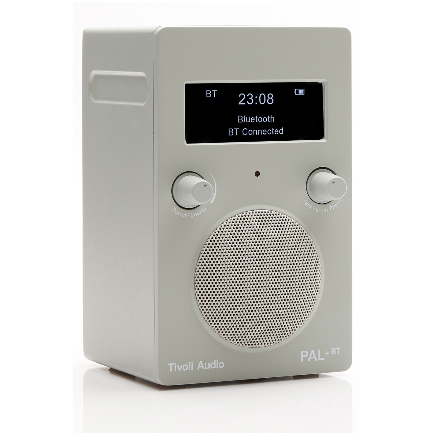 850070430470 Tivoli Audio Classic PAL+BT, grey - DAB+/FM Radio med blueto TV & HIFI,Lyd,DAB radioer 15400001280 PPBT3-3047-UNL