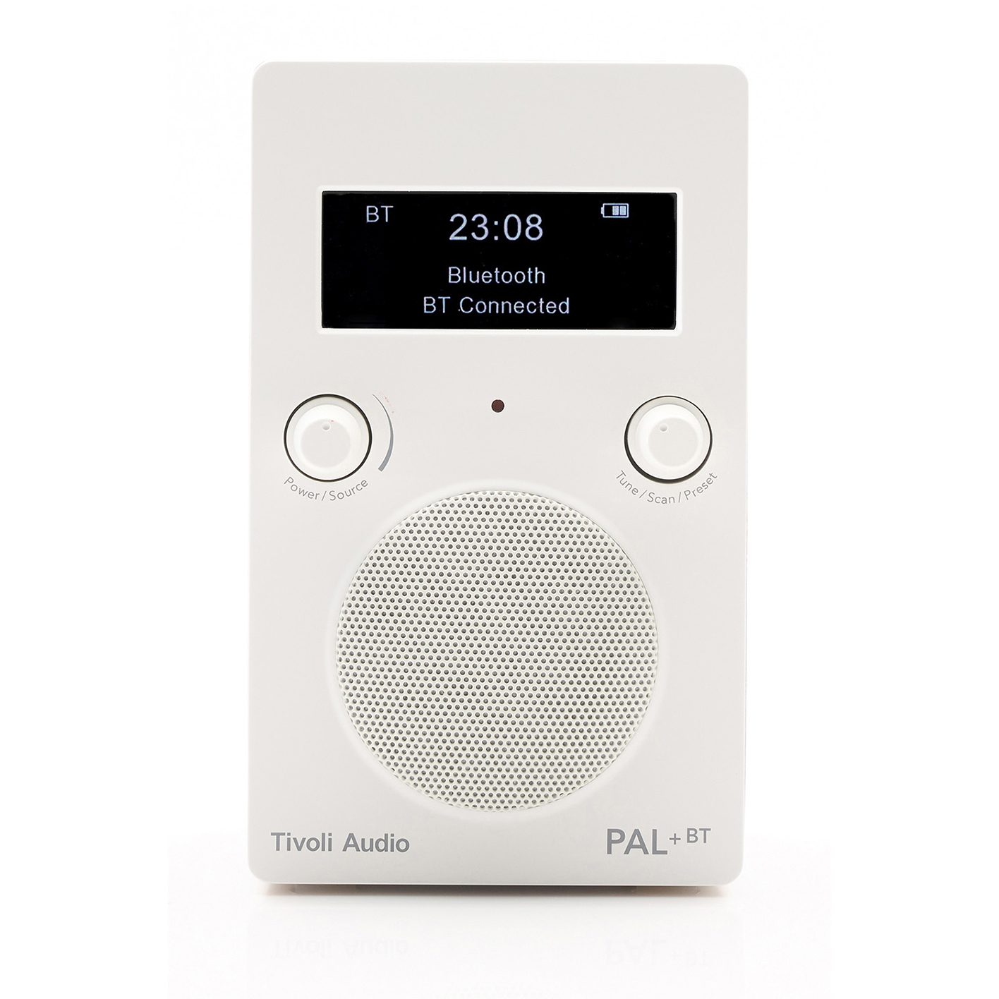 850070430494 Tivoli Audio Classic PAL+BT, white - DAB+/FM Radio med bluet TV & HIFI,Lyd,DAB radioer 15400001300 PPBT3-3049-UNL