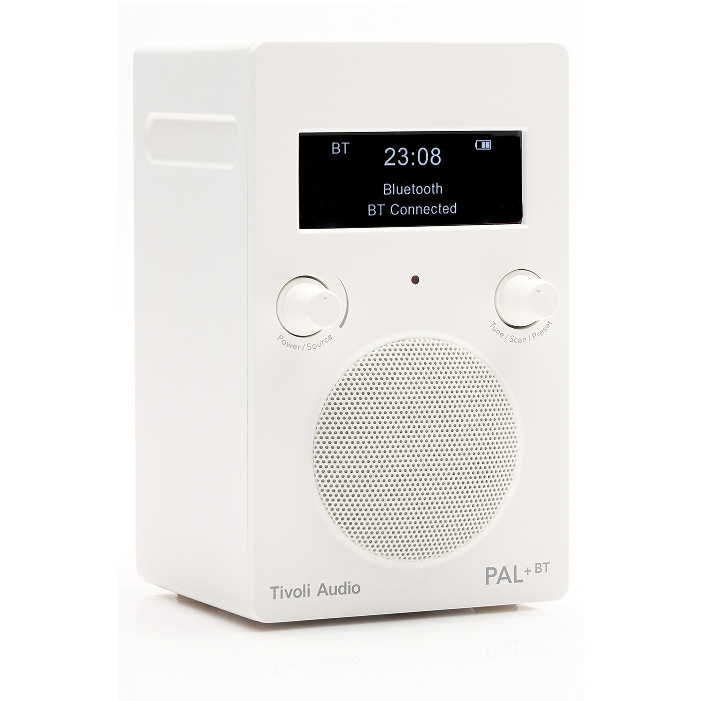 850070430494 Tivoli Audio Classic PAL+BT, white - DAB+/FM Radio med bluet TV & HIFI,Lyd,DAB radioer 15400001300 PPBT3-3049-UNL