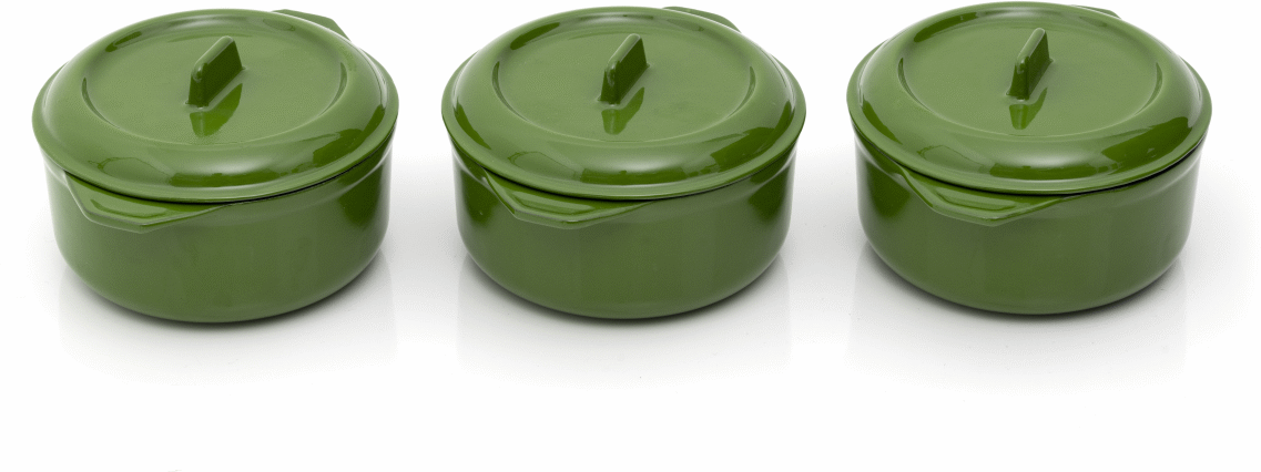 8680131810758 Paleo Rund Gryde XS, grøn, Ø12 - Gryde Husholdning,Køkkenudstyr,Gryder 37900002190 PO1230