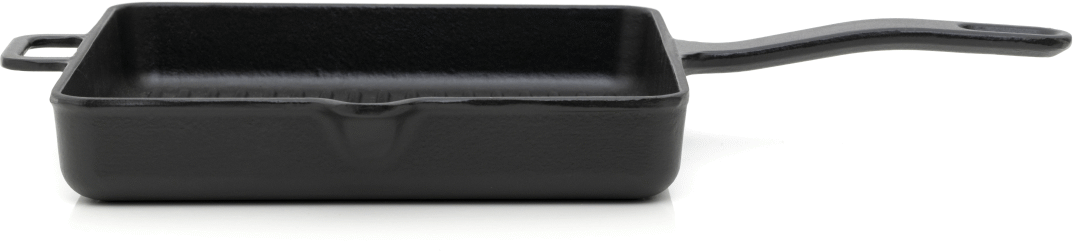 8680131812790 Paleo Kvadratisk Grillpande L, sort, 25x25cm - Grillpande Husholdning,Køkkenudstyr,Pander 37900002330 GR2510