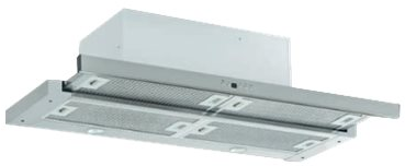 8699316303565 Silverline SL 1152-90 RF Crystal 90 cm - Skabsintegreret emh Hvidevarer,Emhætter,Skabsintegrerede emhætter 37900000660 SL 1152-90 RF