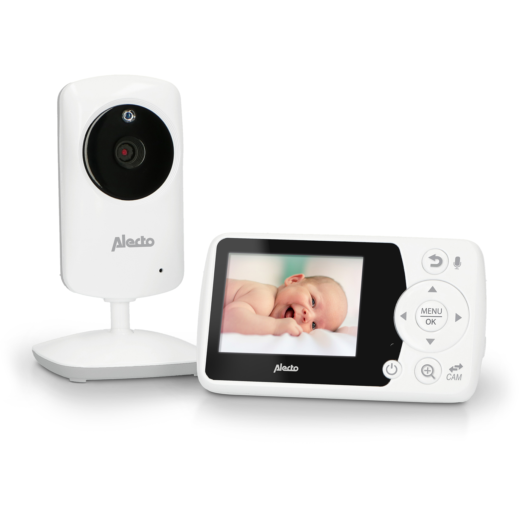 8711902080473 Alecto Video babymonitor BO64 - Babyalarm med kamera og farv Personlig pleje,Sundhed,Babyalarm 5800000360 BO64