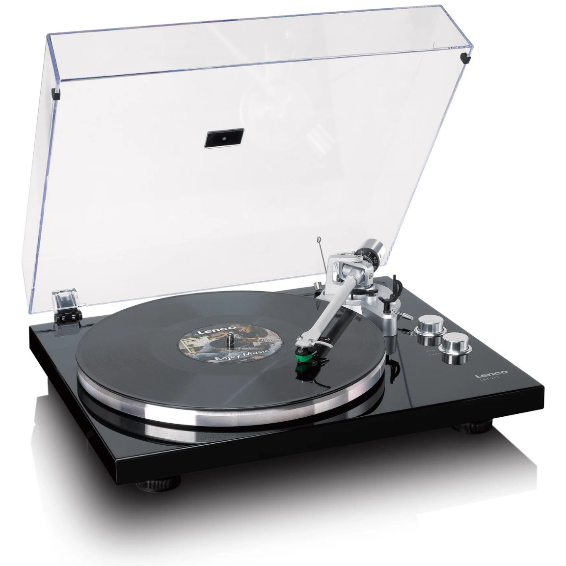 8711902086123 Lenco LBT-215BK pladespiller med bluettoth TV & HIFI,HIFI,Pladespillere 27100000660 LBT-215BK