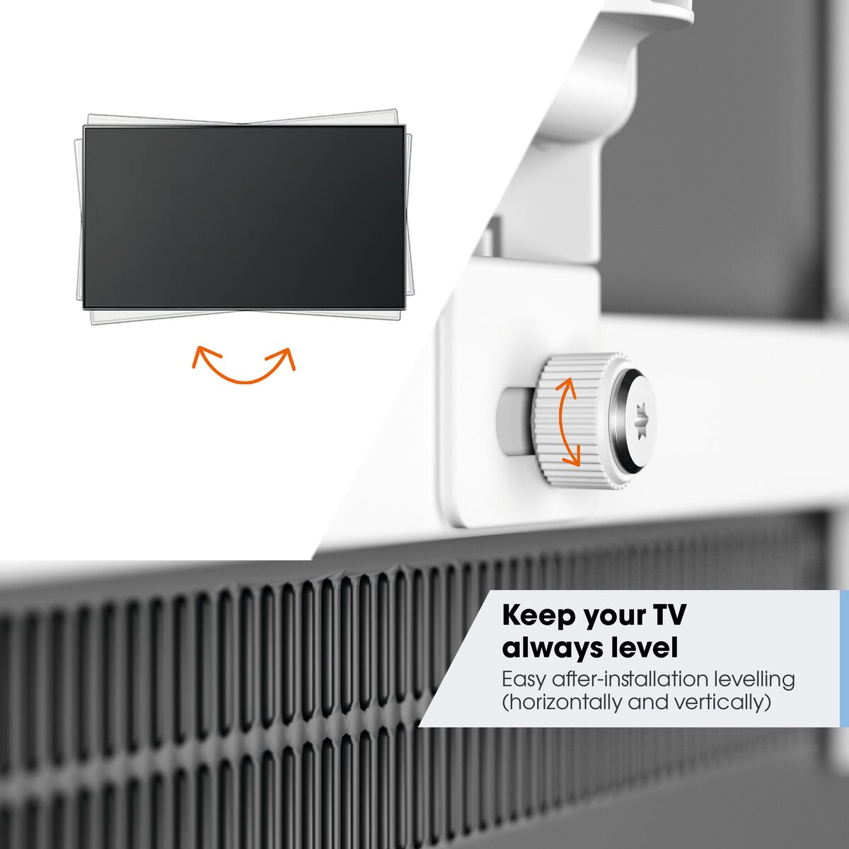 8712285347900 Vogels TVM 3645 Comfort Wall mount motion+ 40-77'', hvid - V TV & HIFI,TV,Vægbeslag 74600010000 TVM 3645