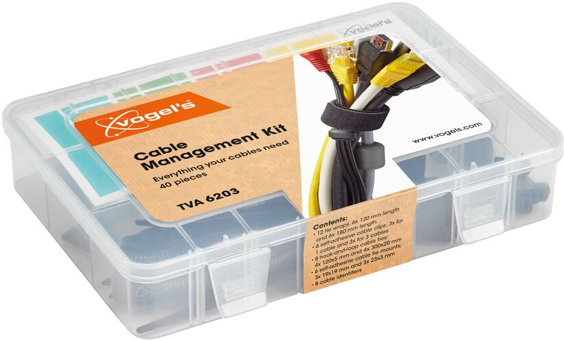 8712285350504 Vogels TVA 6203 Cable Management Kit - Kabelstyring TV & HIFI,TV,Tilbehør TV 74600009130 TVA 6203