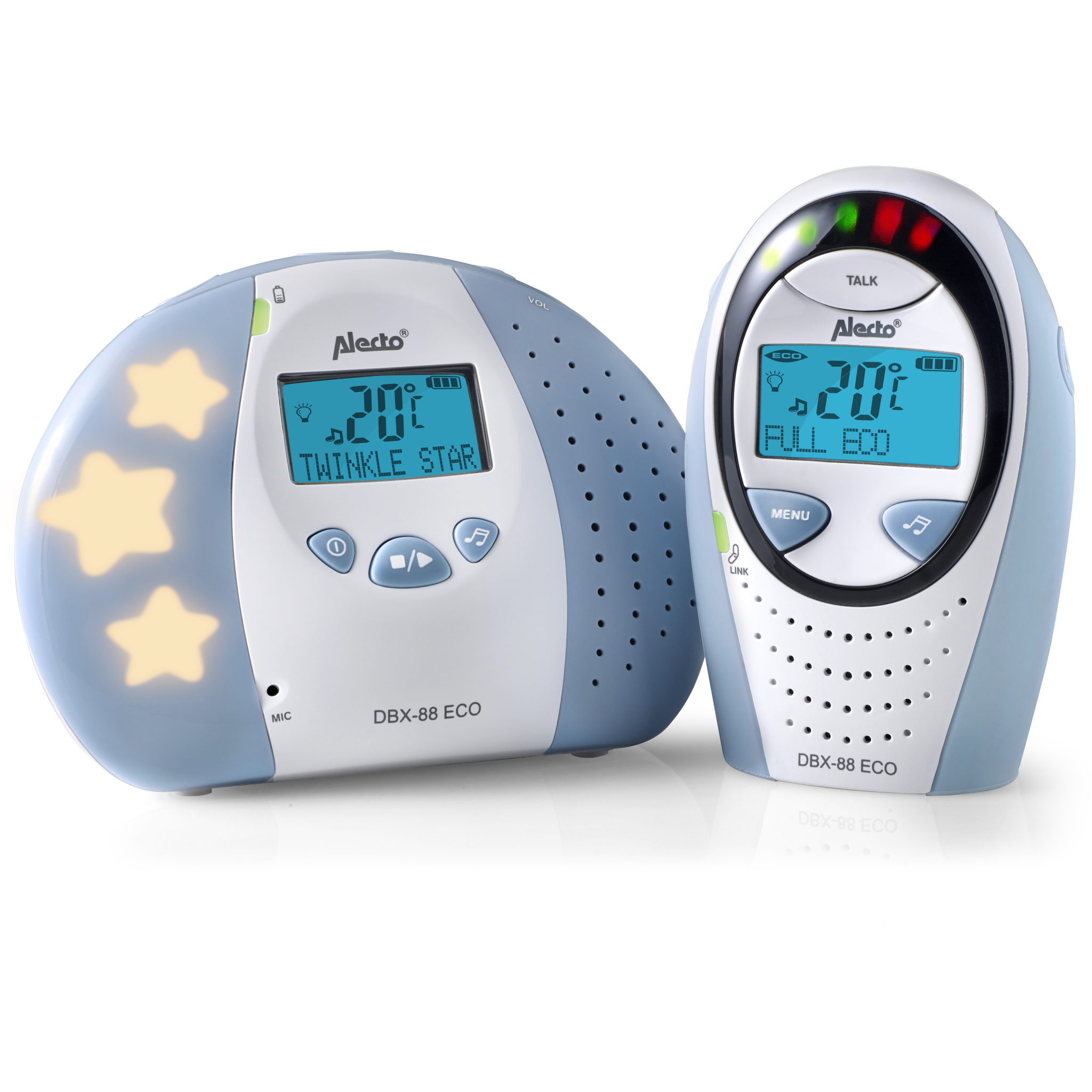 8712412560585 Alecto Full eco DECT baby monitor with display DBX-88 ECO - Personlig pleje,Sundhed,Babyalarm 5800000410 DBX-88 ECO