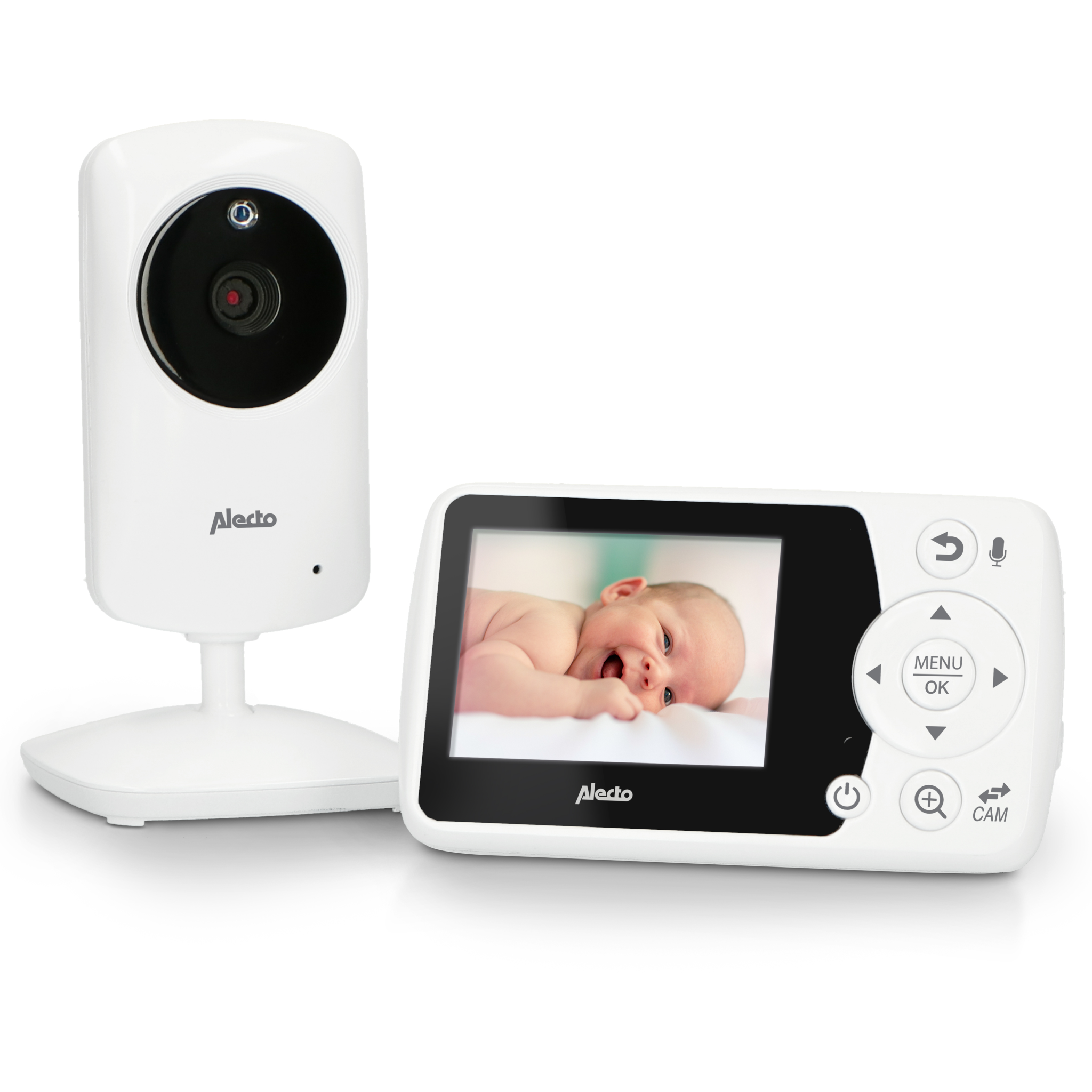 8712412583263 Alecto Video baby monitor with 2,4'' color display DVM-64 - Personlig pleje,Sundhed,Babyalarm 5800000430 DVM-64
