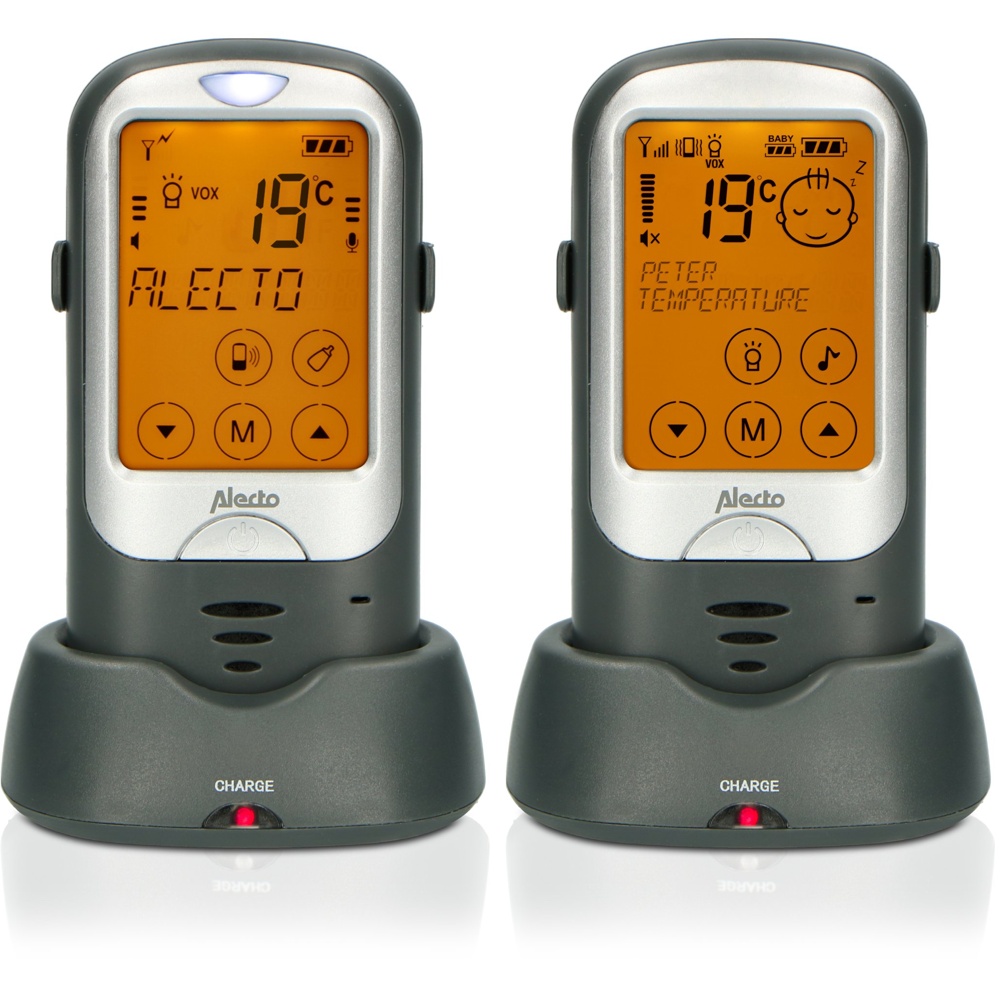8712412594245 Alecto Outdoor babyalarm longrange DBX68GS - Babyalarm Personlig pleje,Sundhed,Babyalarm 5800000390 DBX68GS