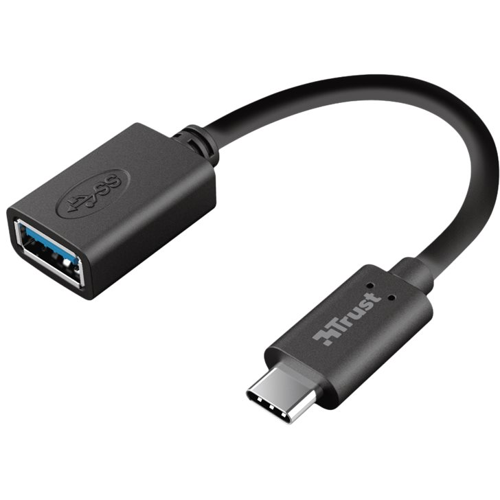 8713439209679 TRUST CALYX USB-C TO USB-A ADAPTER CABLE Computer & IT,Tilbehør computer & IT,Diverse 18900007310 20967