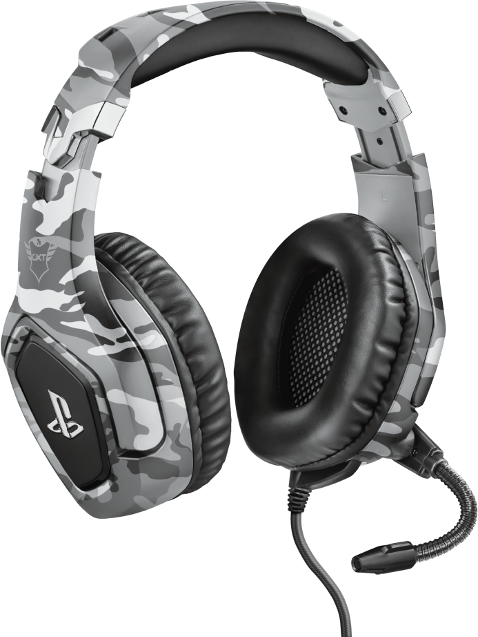 8713439235319 TRUST GXT 488 FORZE-G PS4 / PS5 HEADSET GREY - Headset Computer & IT,Playstation,Playstation tilbehør 18900001230 23531