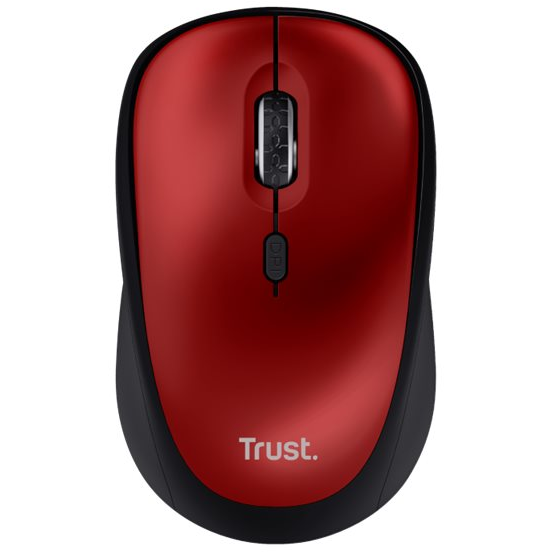 8713439245509 TRUST YVI+ WIRELESS MOUSE ECO RED - Trådløs mus Computer & IT,Mus & tastaturer,Mus 18900008210 24550