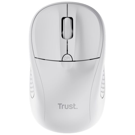 TRUST PRIMO WIRELESS MOUSE - MATT WHITE - Trådløs mus